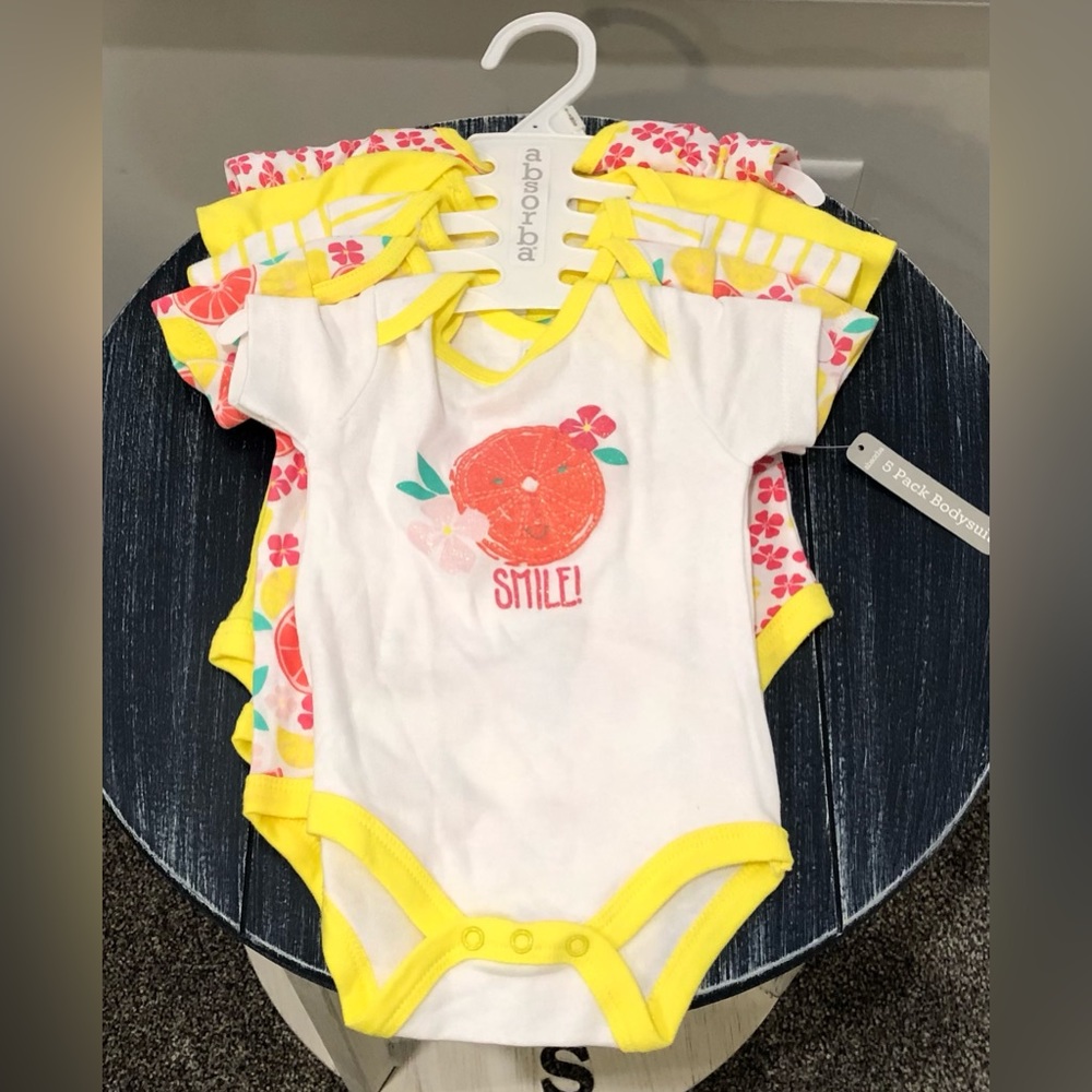 Absorba Baby Bodysuit Bundle